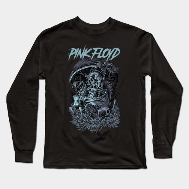 PINK FLOYD BAND MERCHANDISE Long Sleeve T-Shirt by TatangWolf